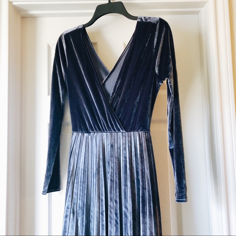 Nasty Gal Holiday Velvet dress